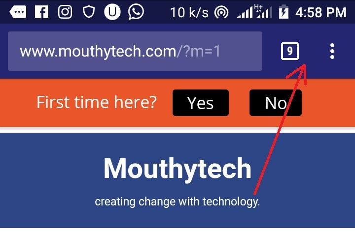 Comment faire pour coloriser la barre d'adresse Le navigateur mobile pour modèle Blogger. Change color of address bar on mobile browser