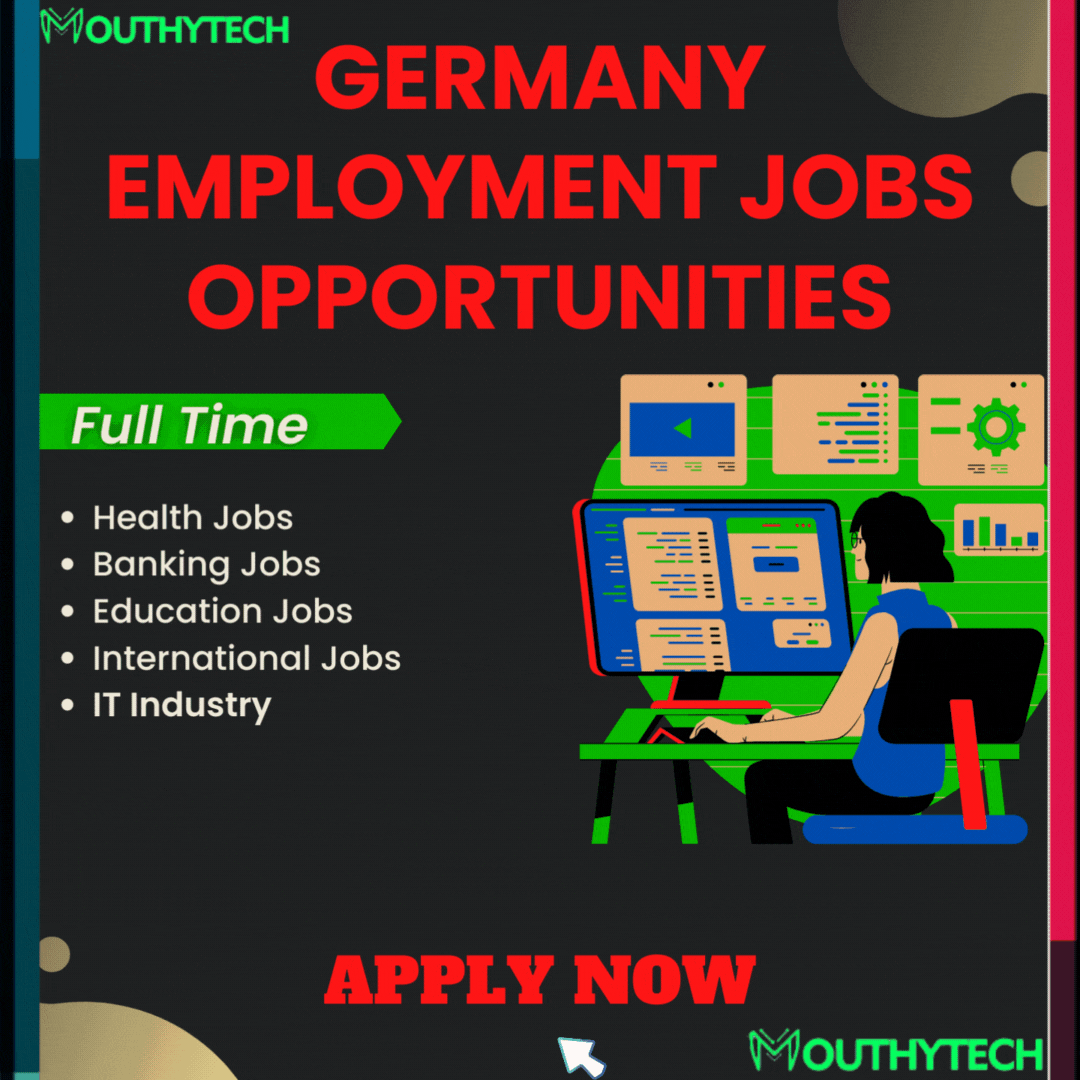 Apply Now For Germany Employment Jobs Opportunities for Foreigners
