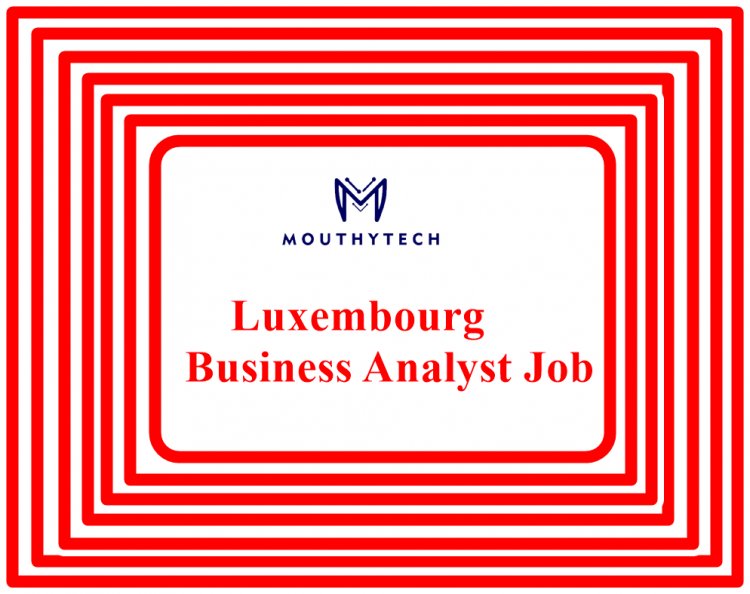 Luxembourg Business Analyst Job for International Applicants