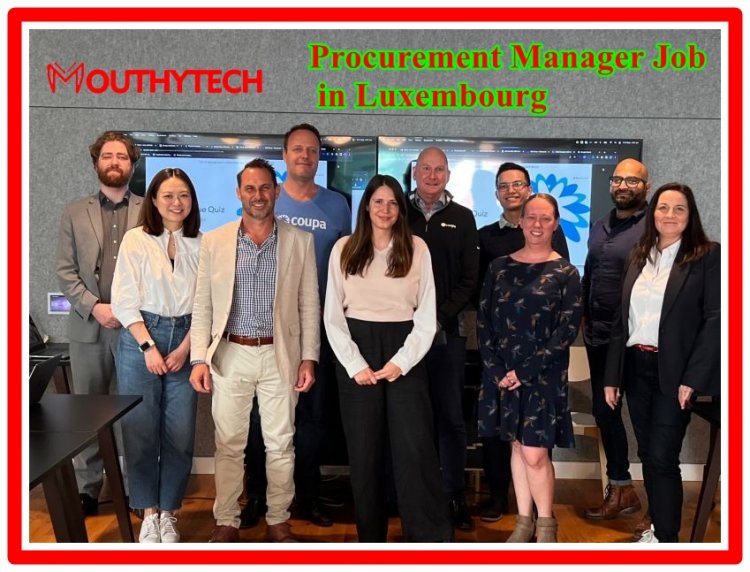Procurement Manager Job in Luxembourg