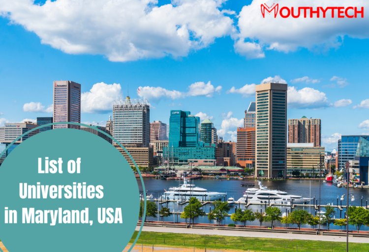 List of Universities in Maryland, USA