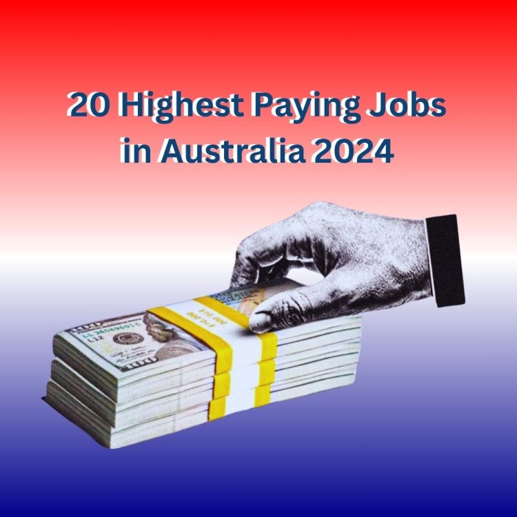 20 Highest Paying Jobs in Australia 2024